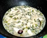 A picture of step 12 of Methi Matar Paneer Malai.
