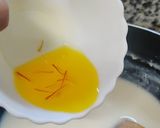 A picture of step 3 of Mango Malai Cream cake (Modernist kunafeh).