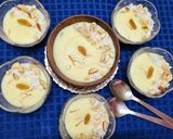 A picture of step 3 of Ground Rice and Coconut Phirni.