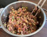 A picture of step 7 of Niurou Jianbao Beef Pan-Fried Buns | 牛肉煎包.