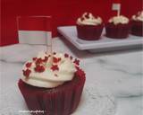  Cupcake Red Velvet Merdeka langkah memasak 9 foto