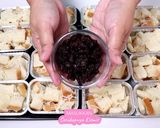 Foto langkah ke 4 dari resep PUDING ROTI PANGGANG ALA BREADTALK | Tanpa Gelatin Tanpa Jelly.