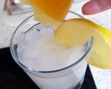 A picture of step 2 of My Refreshing Drink on Hot Day. Lemon crushed ice water. 😎.