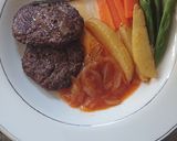 Foto langkah ke 7 dari resep Bisteak Daging Sapi Giling.