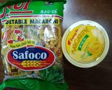 Hình bước làm 1 của món Snack nui chiên