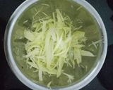 Hình bước làm 1 của món Gỏi Xòai Xanh trộn khô cá lóc