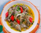 Hình bước làm 3 của món Cá kình kho lạt(kho mẵn)