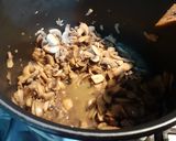 A picture of step 10 of Cream of Mushroom Soup with Bechamel Sauce.