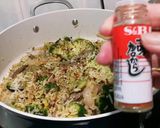 A picture of step 4 of Brócoli And Beef Rice.