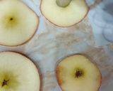 A picture of step 2 of Apple and Cabbage bowl fruit chat.
