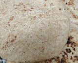 A picture of step 6 of Baladi Bread (with Bran).