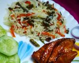 ভেজিটেবল রাইস (vegetables rice recipe in Bengali) রেসিপির ধাপ 6 ছবি
