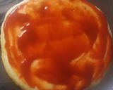A picture of step 3 of Yummy sooji pizza.