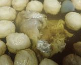 Hình bước làm 2 của món Phở nạm bò viên siêu dễ bằng nồi cơm điện