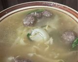 Foto langkah ke 5 dari resep Kwetiau bola sapi siram kuah.