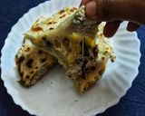মেক্সিকান চীজি ভেজ ক্যাসেডিয়া (mexican Quesadilla recipe in Bengali) রেসিপি ধাপ - 7 ছবি