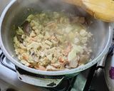 Foto del paso 3 de la receta: Tallarines con Salsa de Verdeo, Champiñones y Pollo