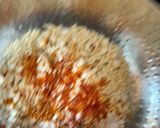 A picture of step 2 of Oats chilla.