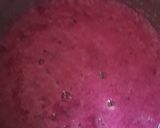 A picture of step 2 of Jamun panna.