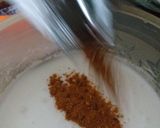 A picture of step 4 of Achar Gosht.