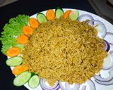 A picture of step 10 of Achari Chana Pulao.