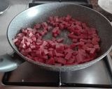 Foto del paso 1 de la receta: Gran revuelto de calabacín, patatas, cebolla y  pavo