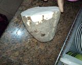A picture of step 1 of Yam and egg.