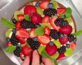 A picture of step 10 of New York baked cheesecake.