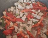 Pas rețetă Carne de porc cu legume la tigaie 1 fotografie