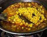 A picture of step 6 of Tori sabzi.