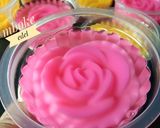 Foto langkah ke 8 dari resep Puding Mawar kaca.