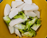 娃娃菜蘿蔔排骨湯的食譜步驟2照片