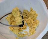 Foto del paso 3 de la receta: PANQUE DE NUEZ Y PLÁTANO 🌺