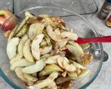 A picture of step 5 of Apple Crisp with Oat Crumble Topping.
