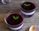 Foto del paso 8 de la receta: Vasitos de gelatina de coco y mermelada de frutos rojos 🥥