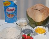 Foto langkah ke 3 dari resep Es Sirsak Manado - Strawberry Mangga Segar, Creamy, dan Enaak.