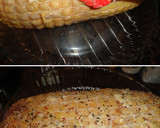 Foto del paso 4 de la receta: Pularda rellena con setas, ciruelas y piñones