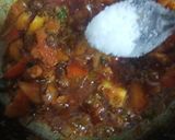 A picture of step 4 of Veg Keema Masala.