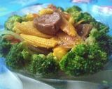 Foto langkah ke 7 dari resep Cah brokoli jagung.