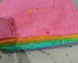 Foto langkah ke 7 dari resep Rainbow Cake.