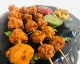 ભાતના ભજીયા (Rice Fritters Recipe In Gujarati) રેસીપી સ્ટેપ2ફોટો