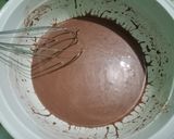 Foto langkah ke 5 dari resep Double Choco Mochi Strawberry.