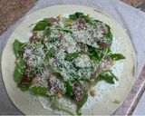 Pizzo-zapiekanka z ciasta francuskiego krok przepisu 1 zdjęcie