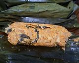 Foto langkah ke 13 dari resep Pepes Jamur Tahu.