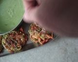 A picture of step 6 of Healthy Veggie Pancakes.
