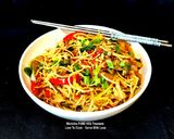 A picture of step 5 of Veg Hakka Noodles.