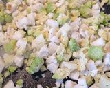 Foto del passaggio 3 della ricetta Tortino di merluzzo e broccolo romanesco, su vellutata di broccolo romanesco