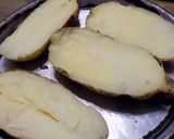Foto del paso 2 de la receta: Papas rellenas con queso azul y ají asado - dos cocciones