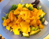 Foto del paso 2 de la receta: Ensalada fresca de aguacate mango y mozzarella