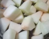 Foto langkah ke 1 dari resep Es sirup kurma susu belungka batu.